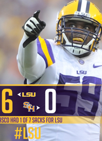 Team infographics, LSU Football, SEC, Snapshot, Infographic