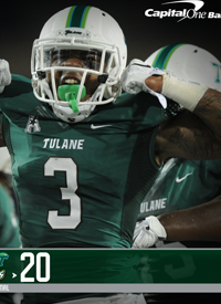 Team infographics, Tulane Football, The American, Snapshot, Infographic