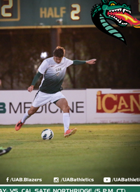 Team infographics, UAB Men's Soccer, UAB, C-USA, Snapshot, Infographic